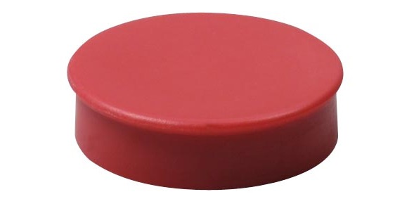 Nobo Magnet 20mm Red Pack of 8
