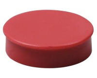 Magneet Nobo 30mm rood 4 stuks