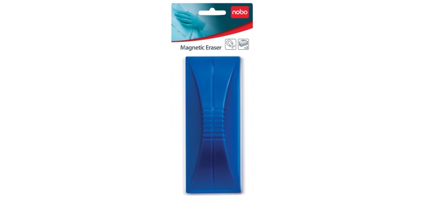 Nobo Magnetic Blue Whiteboard Eraser