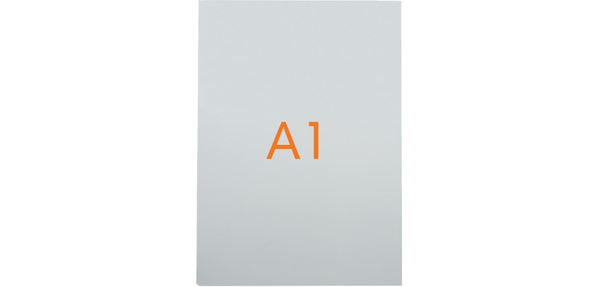 Nobo reservefolie voor stoepbord A1 (Nobo ref. 1902206), pak van 2 stuks
