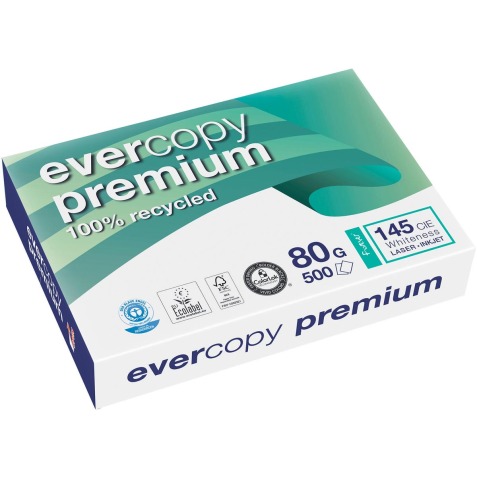 Clairefontaine Evercopy kopieerpapier Premium ft A4, 80 g, pak van 500 vel