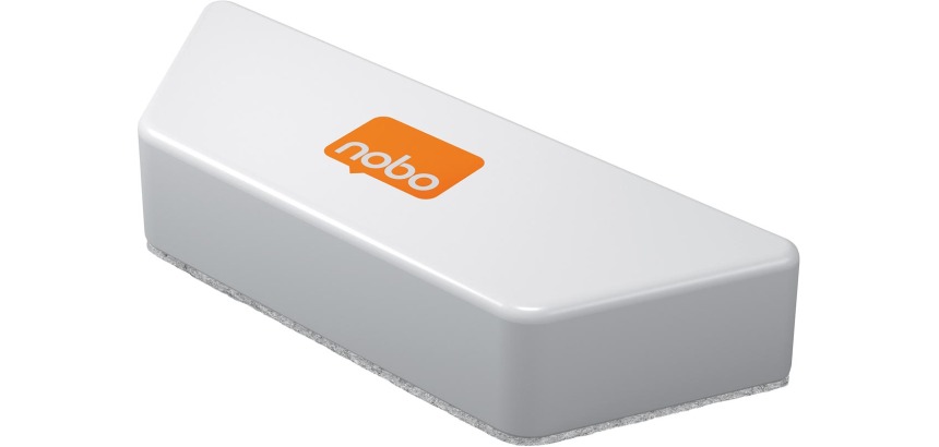 Whiteboard-Löscher Nobo magnetisch mit austauschbarem Streifen