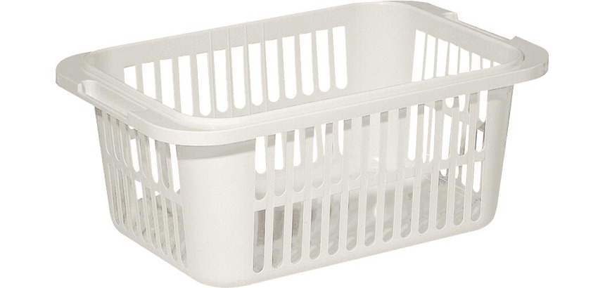 Curver Lingo corbeille à ligne, 66,5 x 43,5 x 38 cm, gris clair