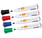 Whiteboardmarker Nobo Glide rond assorti 2mm 10st