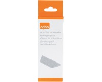 Navulling Nobo voor microvezel whiteboardwisser 2 stuks