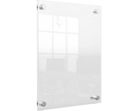 En_porta poster acrilico transparente mural, a4