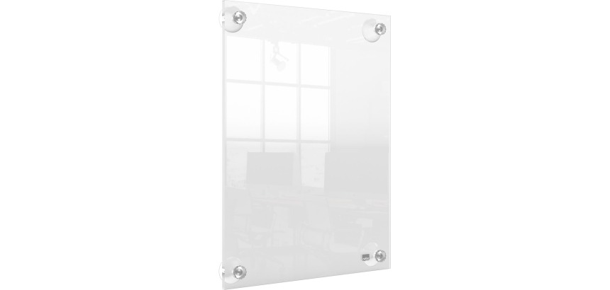 Nobo Premium Plus A4 Acryl-Wandhalter repositionierbar