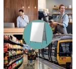 Nobo Essence stoepbord, uit aluminium, ft A1