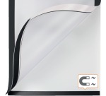 Magnetic Adhesive Poster Holder Nobo A3 Black 2 Pieces