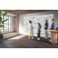 Nobo Infinity tableau blanc sans cadre, acier, magnétique, 90 x 60 cm