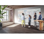 Nobo Infinity tableau blanc sans cadre, acier, magnétique, 120 x 90 cm