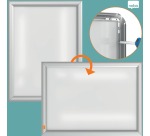 Nobo cadre porte-affiche Essence, en aluminium, ft A3
