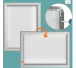 Nobo cadre porte-affiche Essence, en aluminium, ft A4