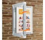 Nobo Premium Plus click frame, aluminum, lockable, size A4