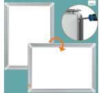 Nobo clicklijst Premium Plus, en aluminium, coins renforcés, ft A3