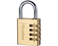 Cadenas Master Lock à combinaison laiton 40mm
