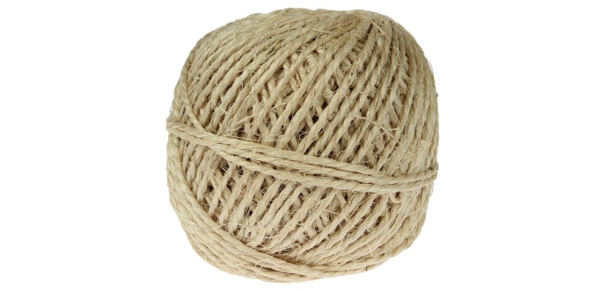 Double thread twine spool, 200 g spool, +/- 50 m