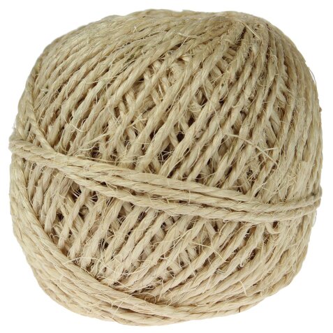 Corde bobinne double fil, bobine de 200 g, +/- 50 m