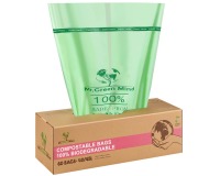 Afvalzak bio Mr.Green Mind 55x76cm 40-45 liter dispenser 60 stuks