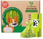 Mr. Green Mind Bio Dog Waste Bags, Green, Box of 600 Pieces