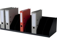 Paperflow sorteervak met vaste tussenschotten, 10 vakken, breedte 89,7 cm