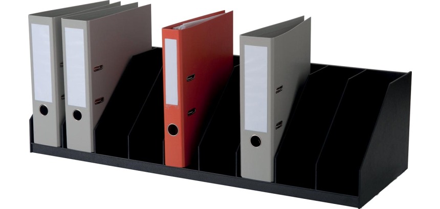 Paperflow trieur à cases fixes, 10 cases, largeur 89,7 cm