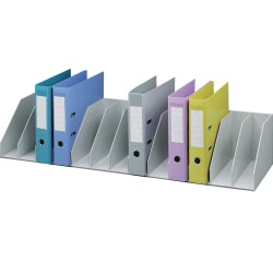 Paperflow sorteervak met vaste tussenschotten, 13 vakken, breedte 111,5 cm