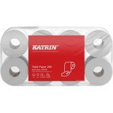 Katrin papier toilette, 2 plis, 250 feuilles, paquet de 8 rouleaux