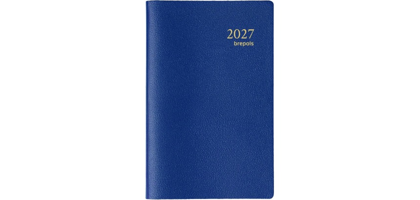 Brepols agenda Delta Genova 6-talig, blauw, 2027