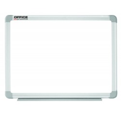 OFFICE products tableau blanc, acier laqué, magnétique, 90 x 60 cm