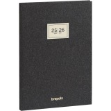 Brepols journal de classe Weekly Notes Essenz, anthracite, 2025-2026