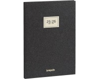 Brepols schoolagenda Weekly Notes Essenz, antraciet, 2025-2026