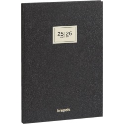 Brepols journal de classe Weekly Notes Essenz, anthracite, 2025-2026