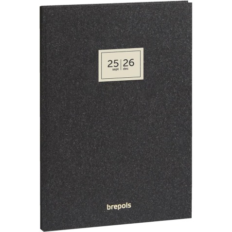 Brepols journal de classe Weekly Notes Essenz, anthracite, 2025-2026