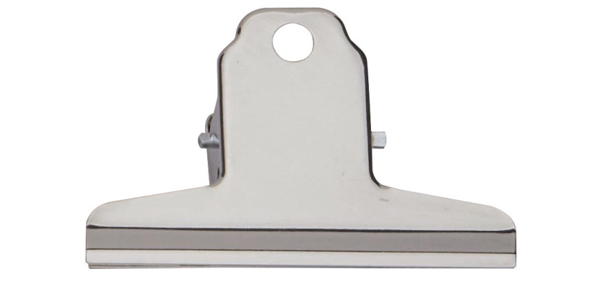 MAUL papierklem bulldogclip 75mm ds 10 verchroomd