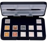 Talens Art Creation watercolor, pocketbox 12 pans, metallic and interference colors