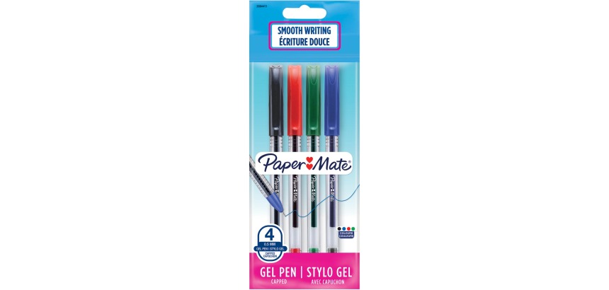 Paper Mate Stylo à bille Jiffy, sachet de 4