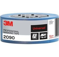 3M ruban de masquage professionnel, pour surfaces universelles, ft 48 mm x 50 m, bleu