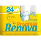 Renova Progress papier toilette, 2 plis, 140 feuilles, paquet de 24 rouleaux