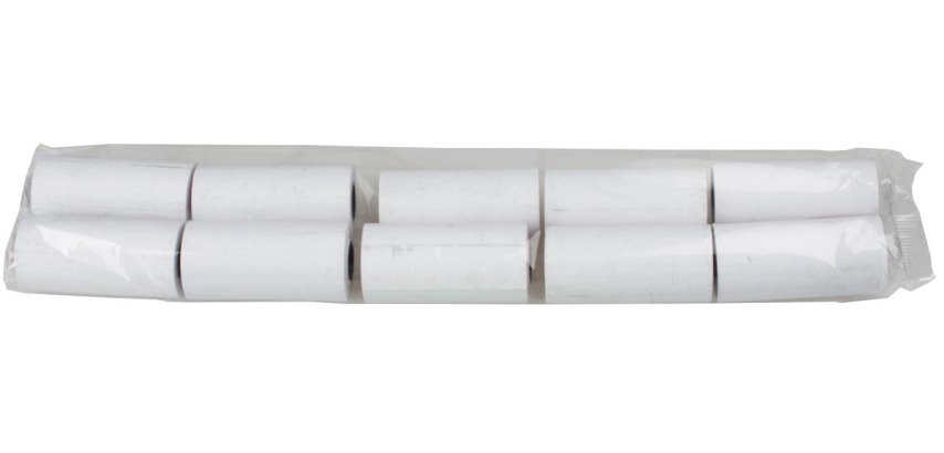 Thermorol BPA-vrij, ft 57 mm, diameter +- 30 mm, asgat 12 mm, lengte 8 meter