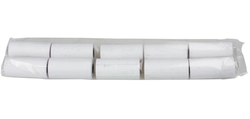 Bobine thermique sans BPA, ft 57 mm, diamètre +-30 mm, mandrin 12 mm, longueur 8 m