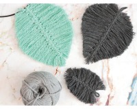 Graine Créative Macramé touw, ft 2,5 mm x 80 m, antracietgrijs