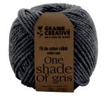Graine Créative Macramé Cord, ft 2.5 mm x 80 m, anthracite gray