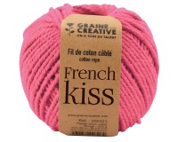 Graine Créative Corde en macramé, ft 2,5 mm x 80 m, rose