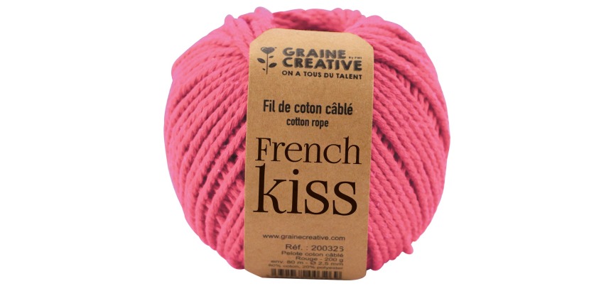 Creative Seed Macramé Cord, ft 2.5 mm x 80 m, pink