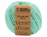 Graine Créative Corde en macramé, ft 2,5 mm x 80 m, vert d'eau
