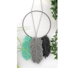 Graine Créative Macramé touw, ft 2,5 mm x 80 m, muntgroen