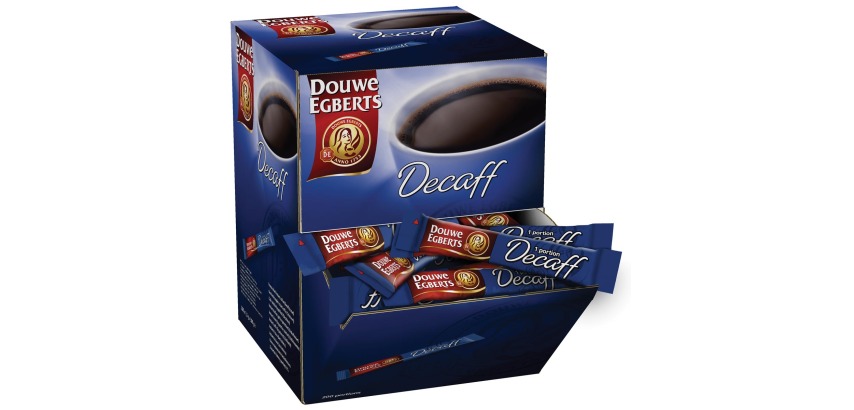 Douwe Egberts Instantkaffee, koffeinfrei, 1,5 g, Schachtel mit 200 Stück