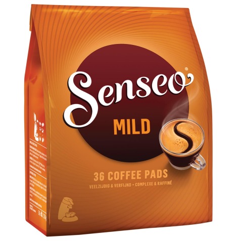 Douwe Egberts SENSEO Mild, sachet de 36 dosettes de café