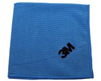 Chiffon microfibre Scotch-Brite Essential 360x360mm bleu 10 pièces